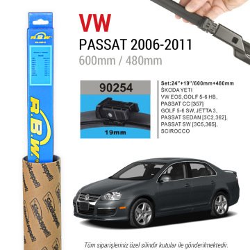 VW Jetta RBW Muz Silecek Takımı (2006-2011)