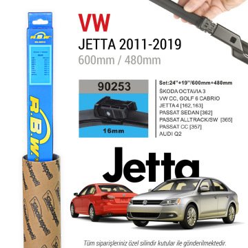 VW Jetta RBW Muz Silecek Takımı (2011-2019)
