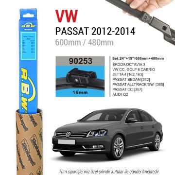 VW Passat RBW Muz Silecek Takımı (2012-2014)