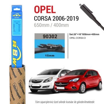 Opel Corsa D/E RBW Muz Silecek Takımı (2006-2019)