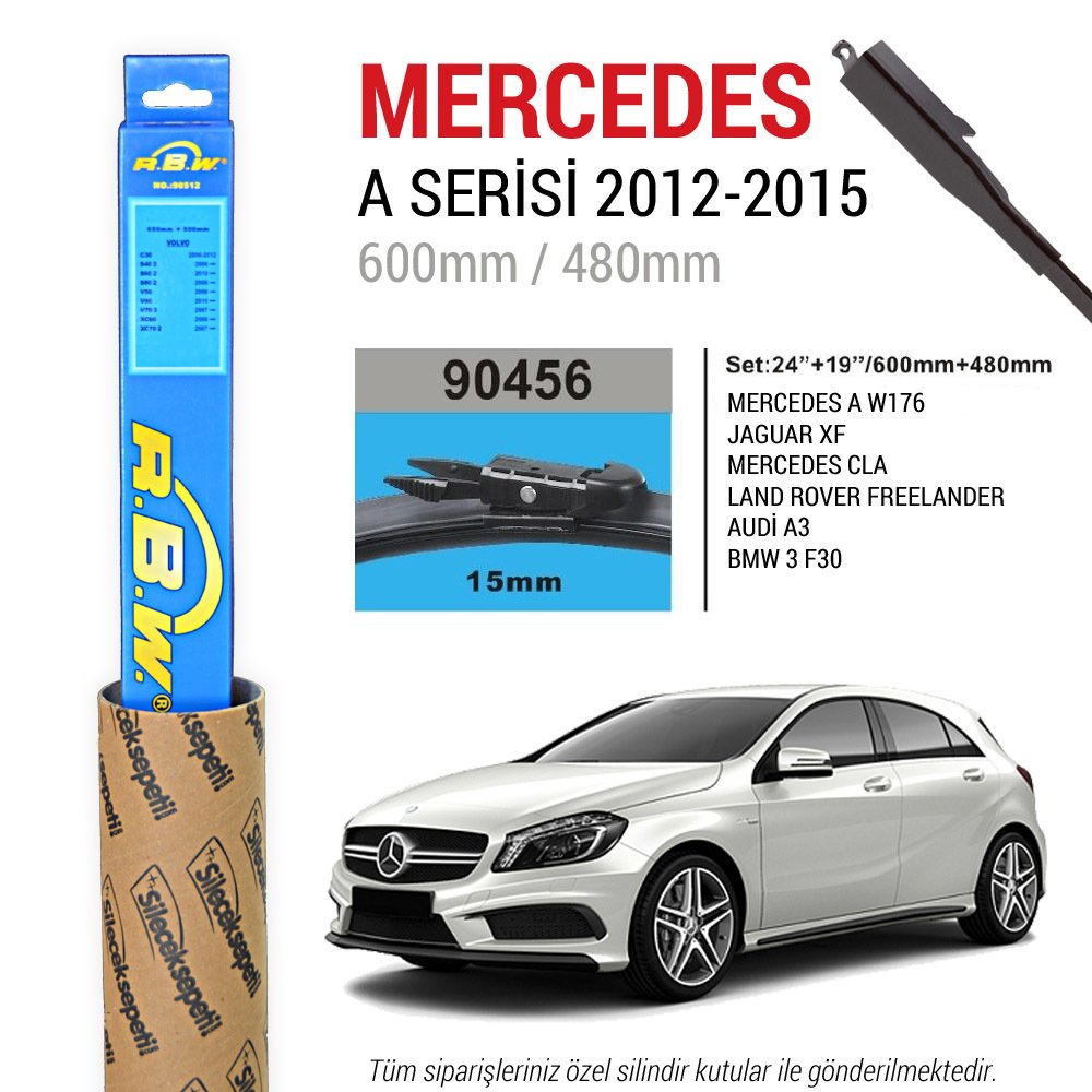 Mercedes A Serisi RBW Muz Silecek (2012-2015 W176)