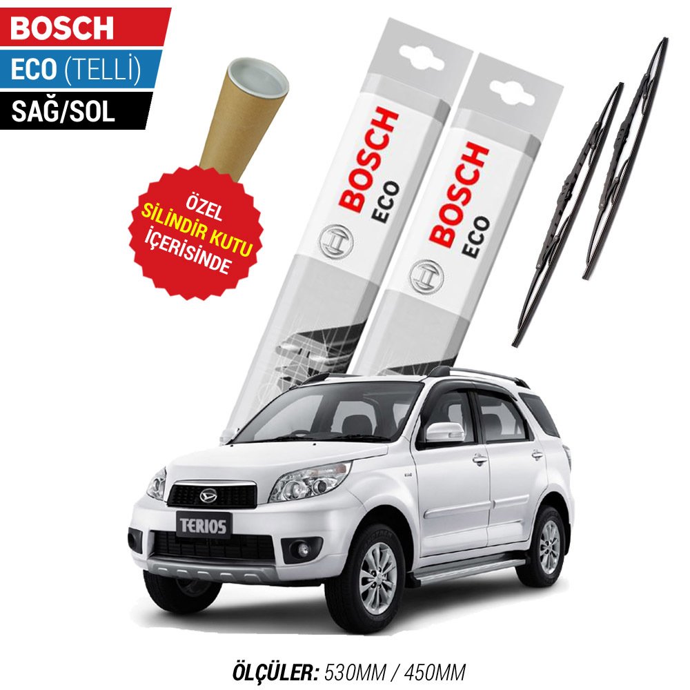 Daihatsu Terios Silecek Takımı (2006-2012) Bosch Eco