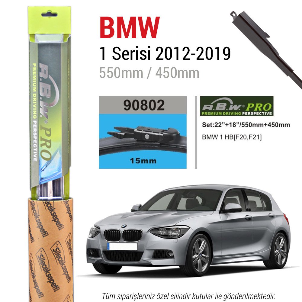 BMW 1 Serisi RBW Pro Silecek (2012-2019 F20-F21)