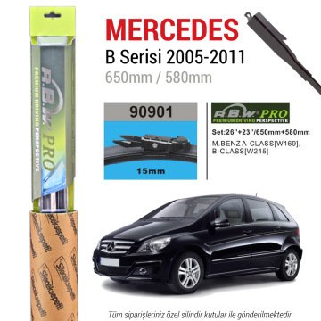 Mercedes B Serisi RBW Pro Muz Silecek (2005-2011 W245)