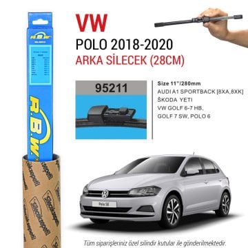 VW Polo RBW Arka Silecek (2018-2022)