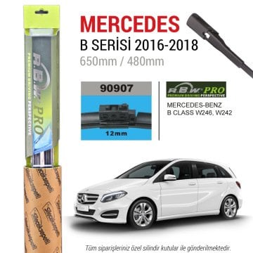Mercedes B Serisi W246 RBW Pro Muz Silecek (2016-2018)