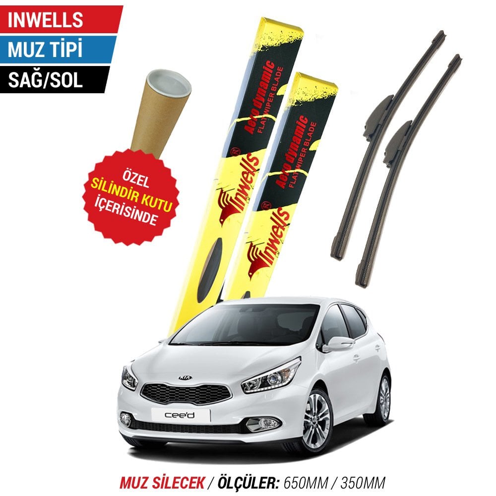 Kia Ceed İnwells Muz Silecek Takımı (2012-2017)