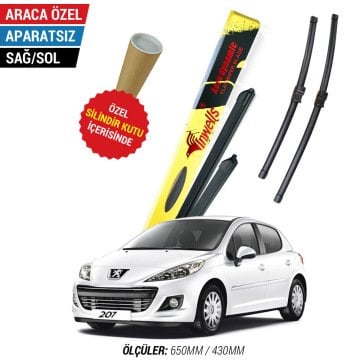 Peugeot 207 İnwells Muz Silecek Takımı (2007-2012)