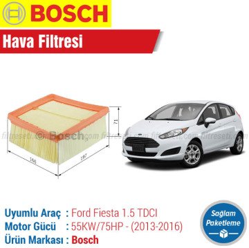 Ford Fiesta 1.5 TDCI Bosch Hava Filtresi  (2013-2016)