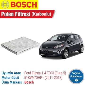 Ford Fiesta 1.4 TDCI Bosch Karbonlu Polen Filtresi (2011-2013)