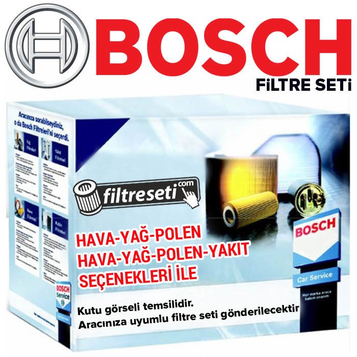 Toyota Corolla 1.4 D4D Bosch Filtre Bakım Seti (2005-2006)