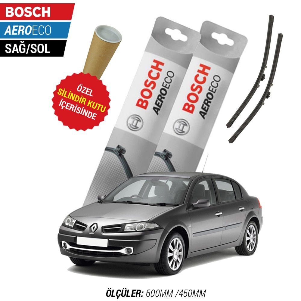 Renault Megane 2 Muz Silecek (2006-2009) Bosch Aeroeco