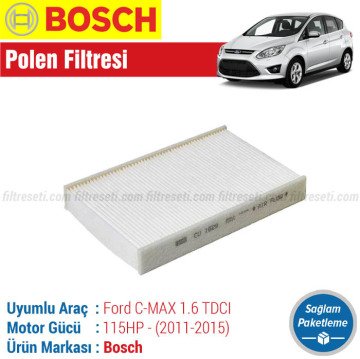 Ford C-MAX 1.6 TDCI Bosch Polen Filtresi (2011-2015)