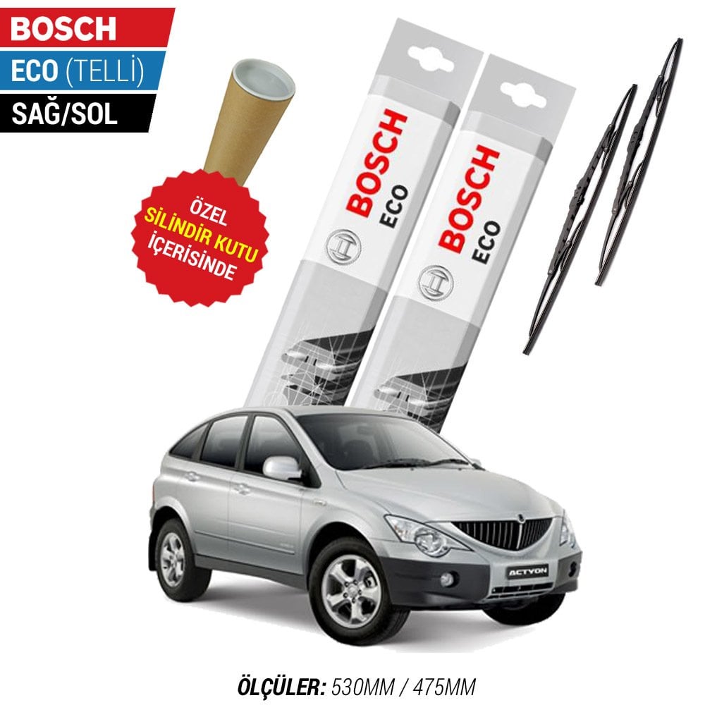 Ssangyong Actyon Silecek Takımı (2007-2012) Bosch Eco