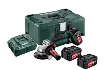 METABO W 18 LTX 125 QUICK / 4.0 Akülü Avuç Taşlama