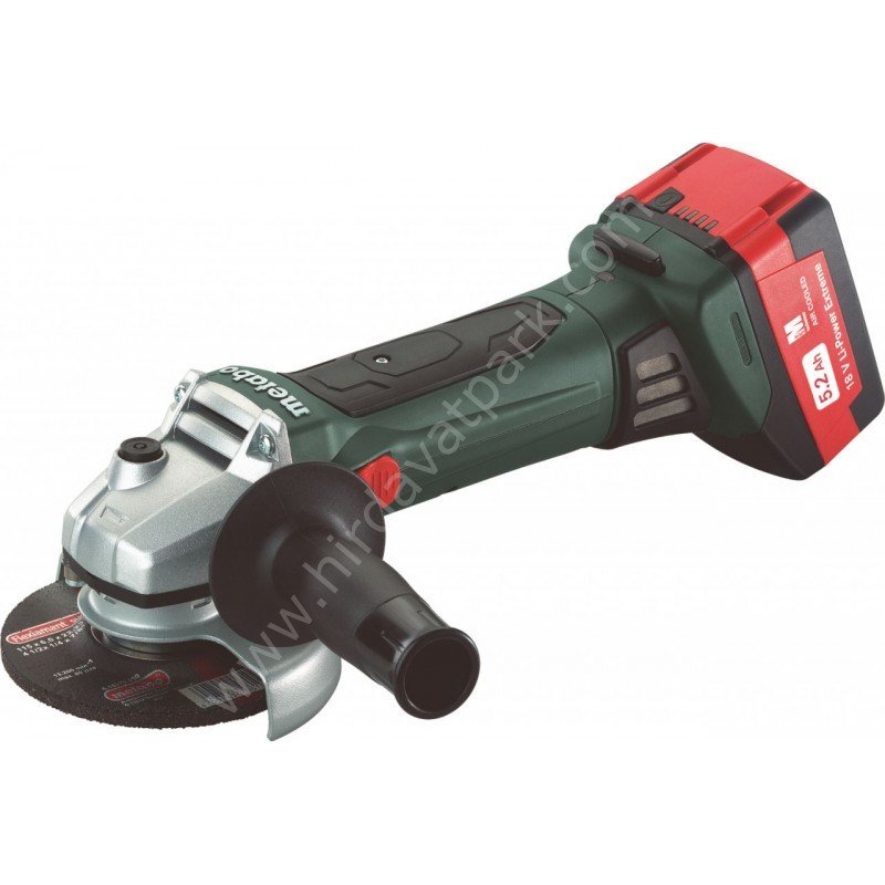 METABO W 18 LTX 125 QUICK / 4.0 Akülü Avuç Taşlama