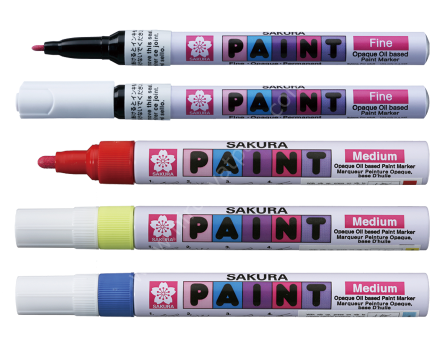SAKURA PAINT MARKER KALEM 1 KUTU (12 ADET)