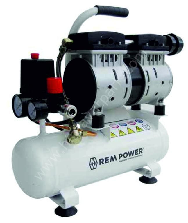 REM POWER 6 LT SÜPER SESSİZ YAĞSIZ KOMPRESÖR