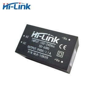 Hi-Link Ac 220v -Dc 9V Dönüştürücü 10W Güç kaynağı HLK-10M09   1100Ma