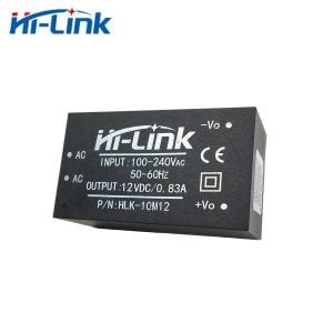 Hi-Link Ac 220v -Dc 12V Dönüştürücü 10W Güç kaynağı HLK-10M12  830ma