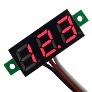 dc 0-100v Dijital Panel tipi voltmetre