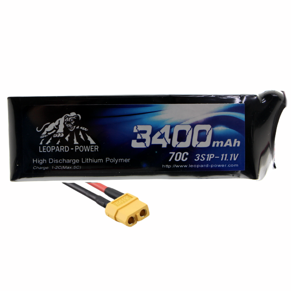 3s 3400mah 70C Lipo Batarya 11.1V Pil