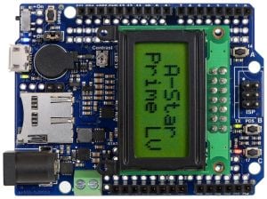 A-Star 32U4 Prime LV microSD LCD li