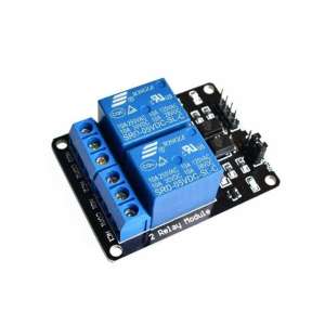 5V 2 kanal Röle Kartı  - 2 Way Relay Board