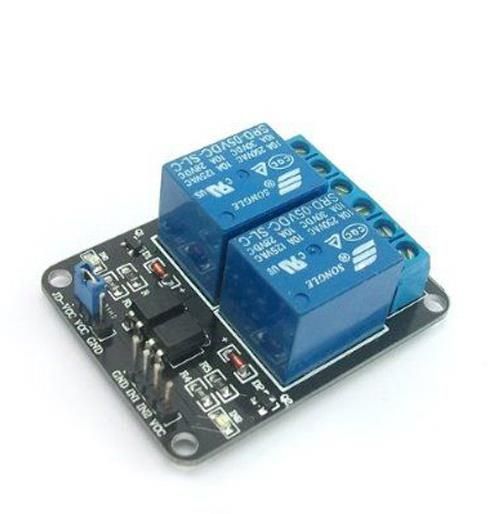 5V 2 kanal Röle Kartı  - 2 Way Relay Board