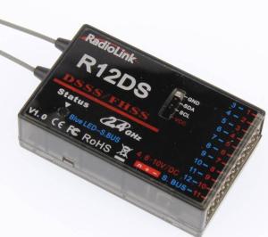 Radiolink R12DS 12 kanal Alıcı 2.4GHz