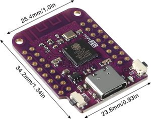 ESP32 S2FN4R2 S2 Mini V1.0 Wifi Geliştirme Kartı