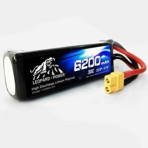 3s 6200 mah 40C Lipo Batarya 11.1V Pil