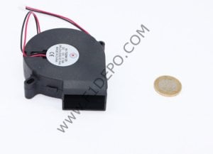 3d Yazıcı Salyangoz Tip Fan12v 75 x 25 mm