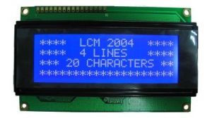 4x20 LCD Ekran, Mavi Üzerine Beyaz 2004