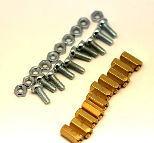 25mm M3 Metal Standoff Dişi - Dişi Metal Aralayıcı| 10lu Paket