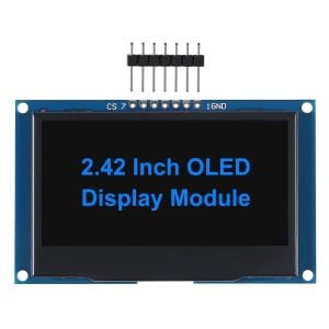 2.42 İnch 128x64 Oled  Mavi