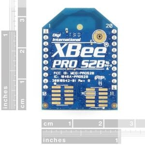 XBEE Pro 63mW PCB Anten |  XBP24-BZ7PIT-004