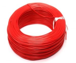 100 Metre Çok Damarlı Montaj Kablosu | Kırmızı