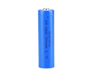 Doublepow 3.7V 1500mAh 18650 Li-ion Şarjlı Pil Başlı