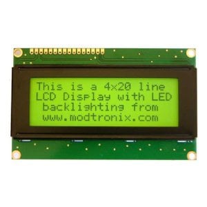4x20 LCD Ekran, Yeşil  2004