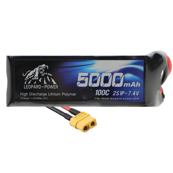 2s 5000 mah 100C Lipo Batarya 7.4V Pil