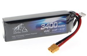 3s 3400mah 40C Lipo Batarya 11.1V Pil