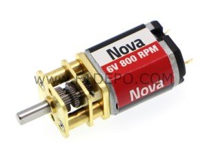 Nova 6V 800Rpm Dc Motor - Mini Sumo Robot Motoru