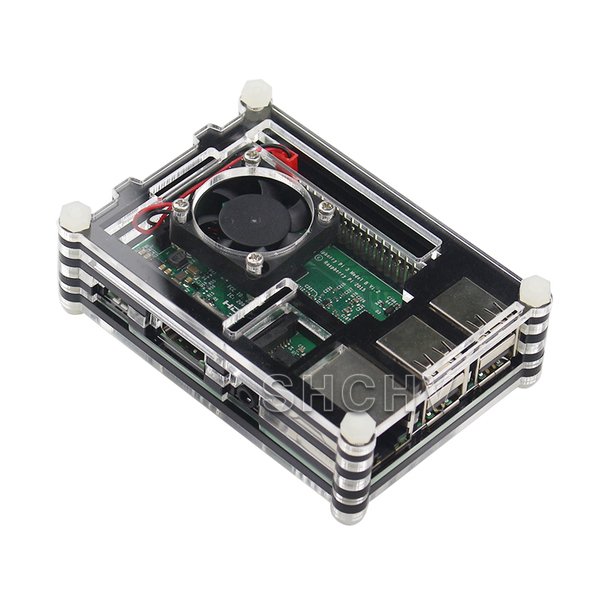 Raspberry pi 3 fan lı koruma kutusu