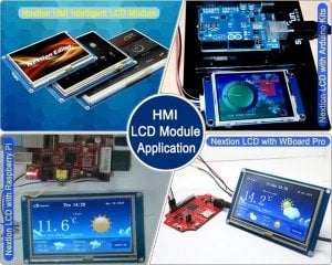 7 inch Akıllı HMI Dokunmatik Tft Ekran /- Nextion NX8048T070