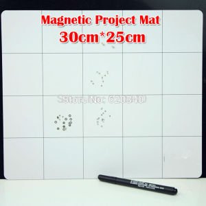 30x25 Manyetik Mıknatıslı Proje Tamirci  Padi - Magnetic Project Pad Mat
