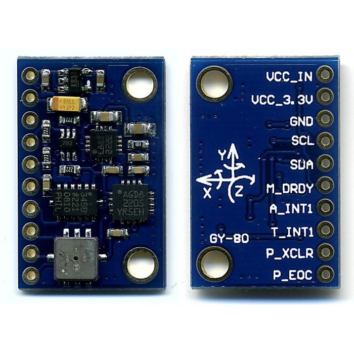 Gy80 10 DOF IMU Sensör Modülü