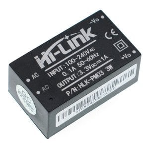 Hi-Link Ac 220v -Dc 3.3V Dönüştürücü 3W Güç kaynağı  HLK-PM03 1000Ma