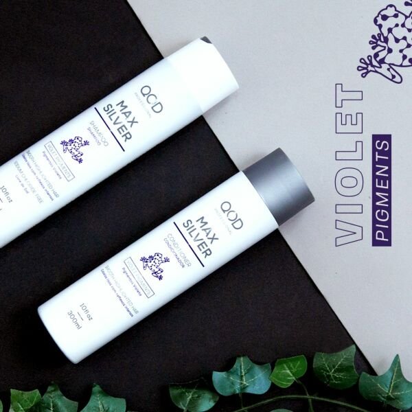 Mor Silver Saç Kremi QOD Profesyonel  Max Silver Saç Kremi 300 ml / Mor Pigmentli