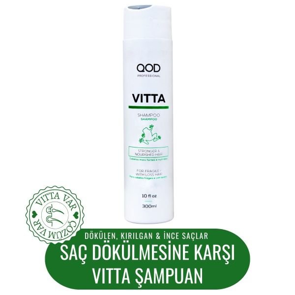 QOD Profesyonel Vitta Dökülme Karşıtı Şampuan 300 ml
